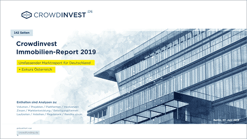 ProduktbildCrowdinvestImmobilienReport2019 | crowdfundingde Produktbild Crowdinvest Immobilien Report 2019